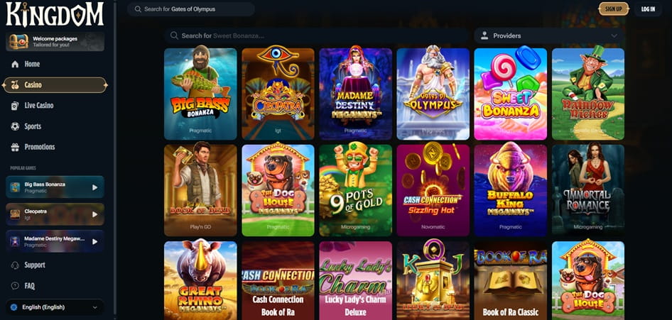 Kingdom Casino review